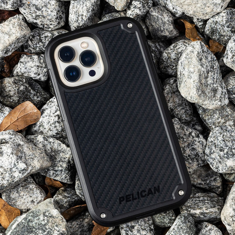 Pelican Shield Carbon (Works with MagSafe) - iPhone 14 Pro Phone