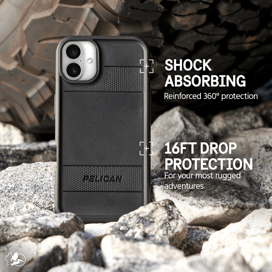 Pelican Protector Black MagSafe iPhone 16 Plus – Pelican Outdoor