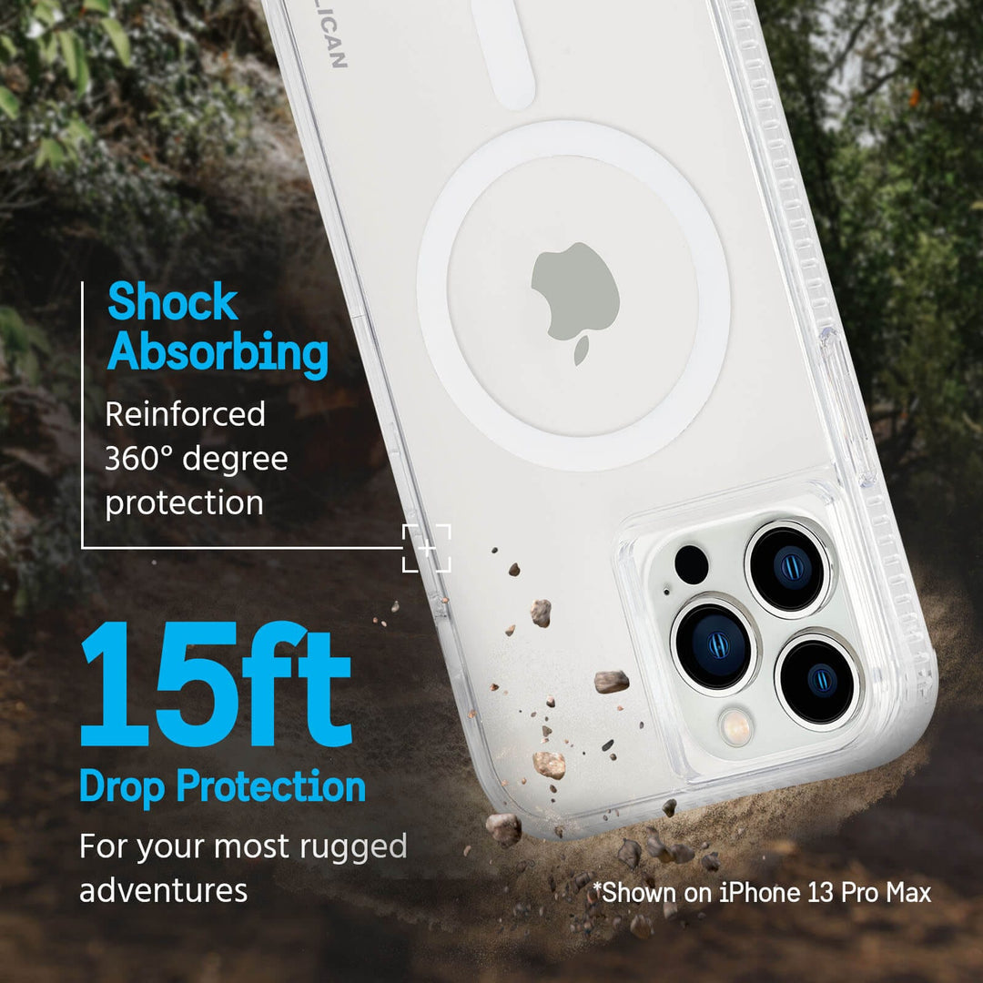 Pelican Ranger Clear (Works with MagSafe) - iPhone 14 Pro Max