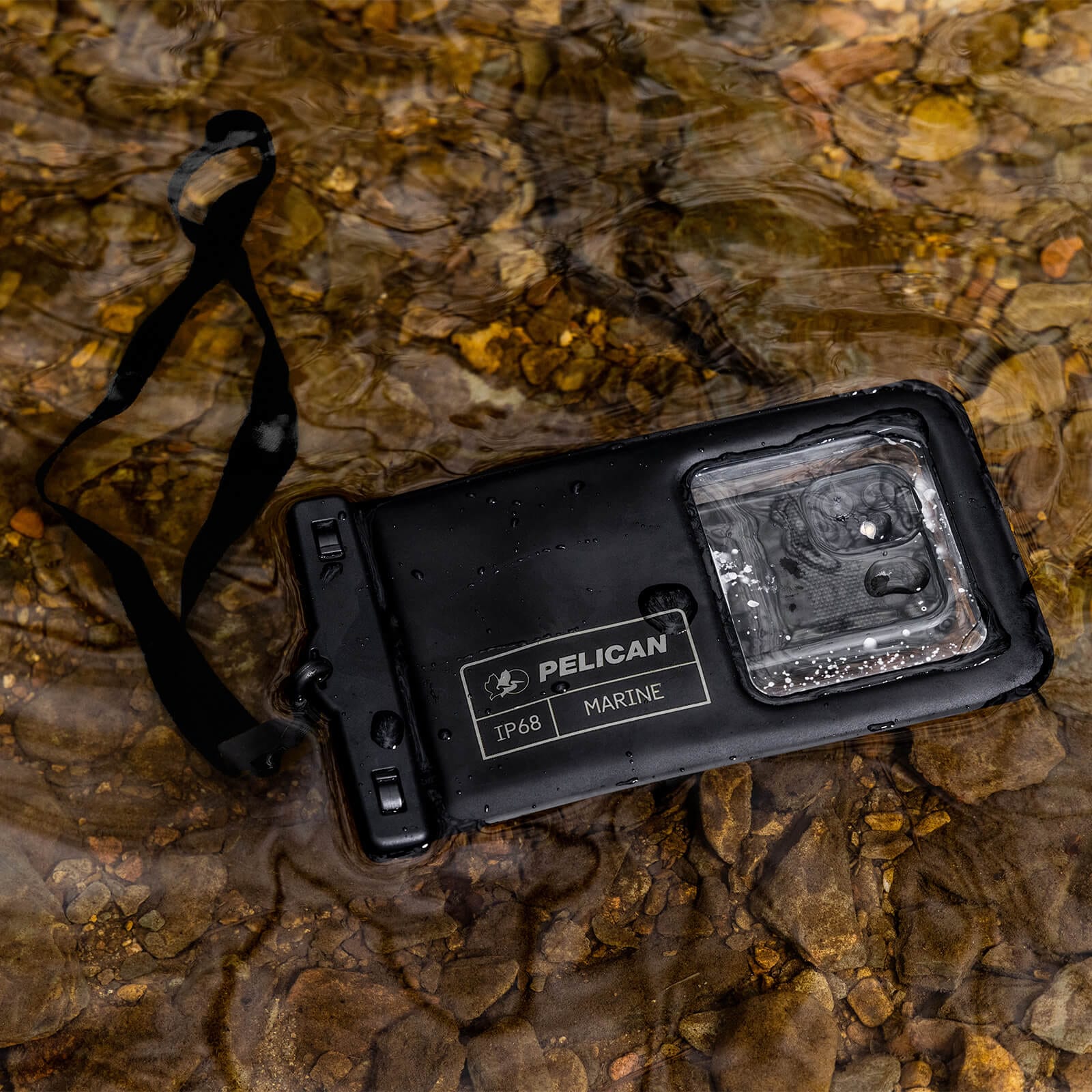 Marine Waterproof Floating Pouch - Stealth Black – Pelican Outdoor