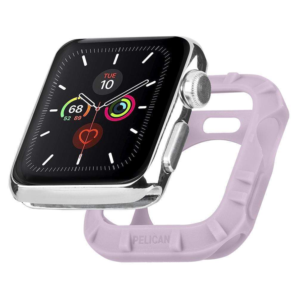 Apple Watch 42 44mm Protector Bumper Mauve Purple Pelican Outdoor